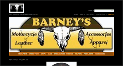 Desktop Screenshot of barneysleather.com